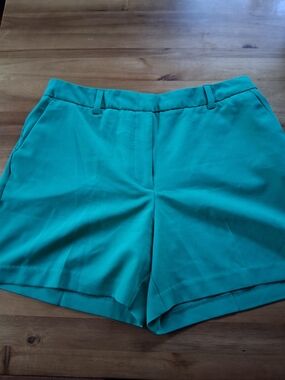 Suzy Shier Green Kelly Shorts